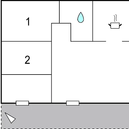 2 Bedroom In 아파트